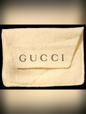 RARE Vintage Gucci Mini Envelope Dust Bag Card Holder Jewelry Coin Pouch